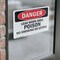 Signmission Lead Work Area Poison No Smoking Or Eating Danger Sign, Vinyl Decal, 10in W x 7in L, 2PK OS-2PACK-DS-D-710-L-1421 - alternate 7